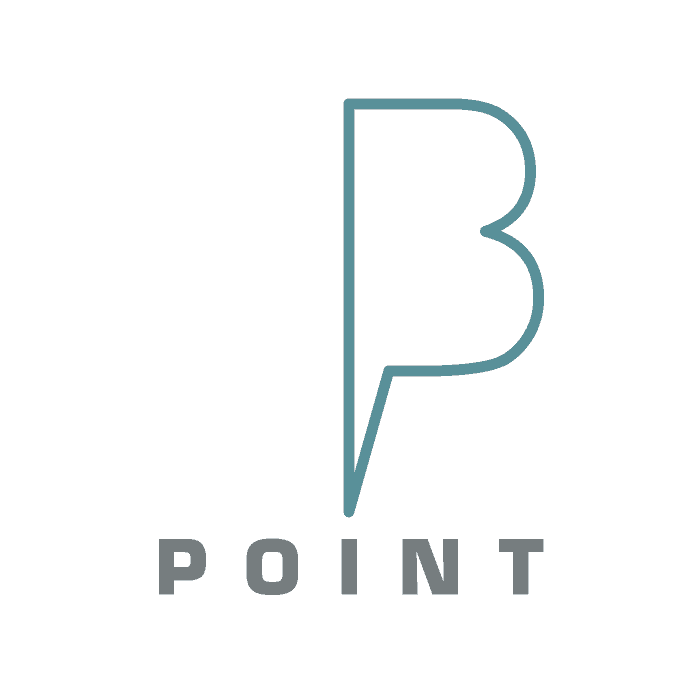 Point B logo design