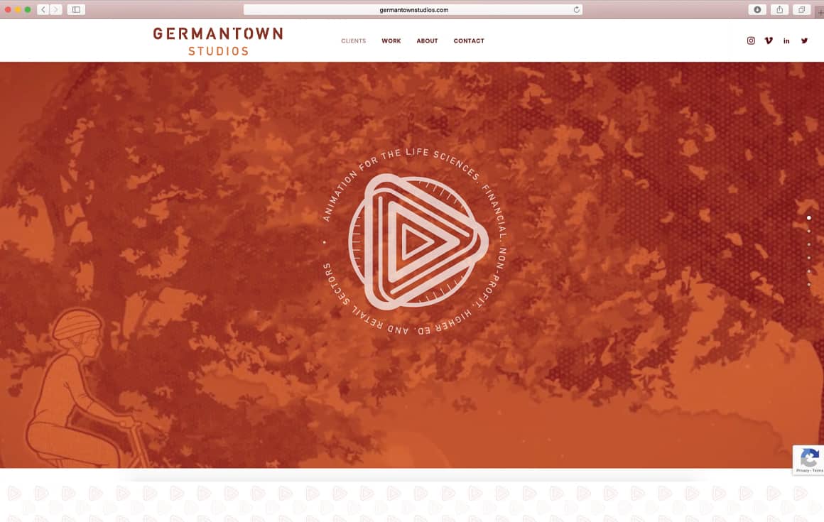Germantown studios logo mockup