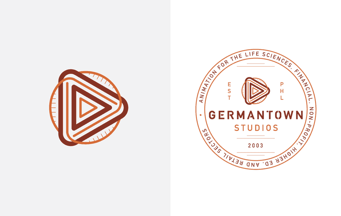 Germantown Studios badge design